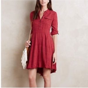 Anthropologie Holding Horses Harper Shirtdress